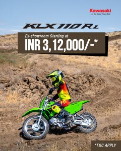 India Kawasaki Motors Introduces MY24 KLX140R F
