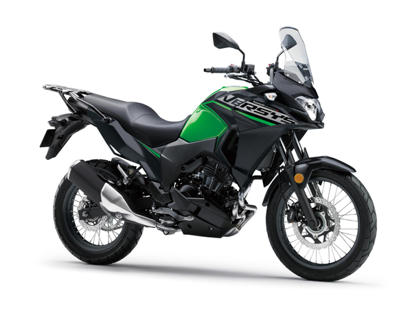 The Kawasaki VERSYS-X 300 is a nimble-handling, lightweight motorcycle that's ready to take on any size adventure, powered by a 296cc twin-cylinder engine. Whether you're commuting or touring, the VERSYS-X 300 is a willing companion. With its lightweight chassis and long-travel suspension, the possibilities are endless.